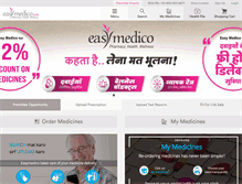 Tablet Screenshot of easymedico.com